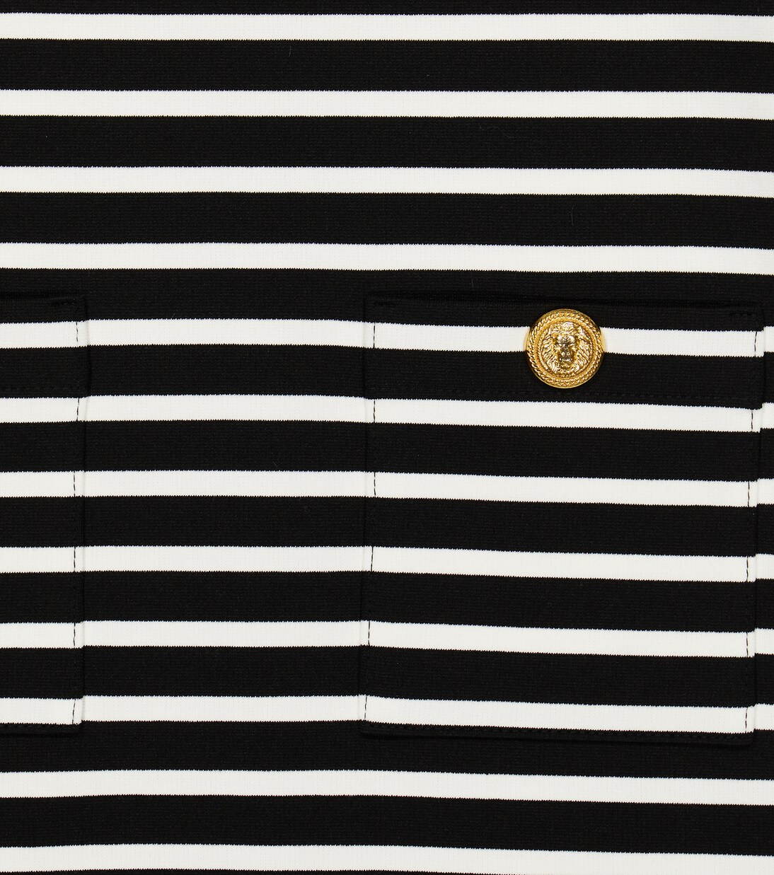 Striped jersey dress | Balmain Kids