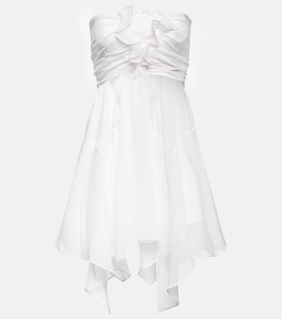 Tiffen silk chiffon minidress | Isabel Marant