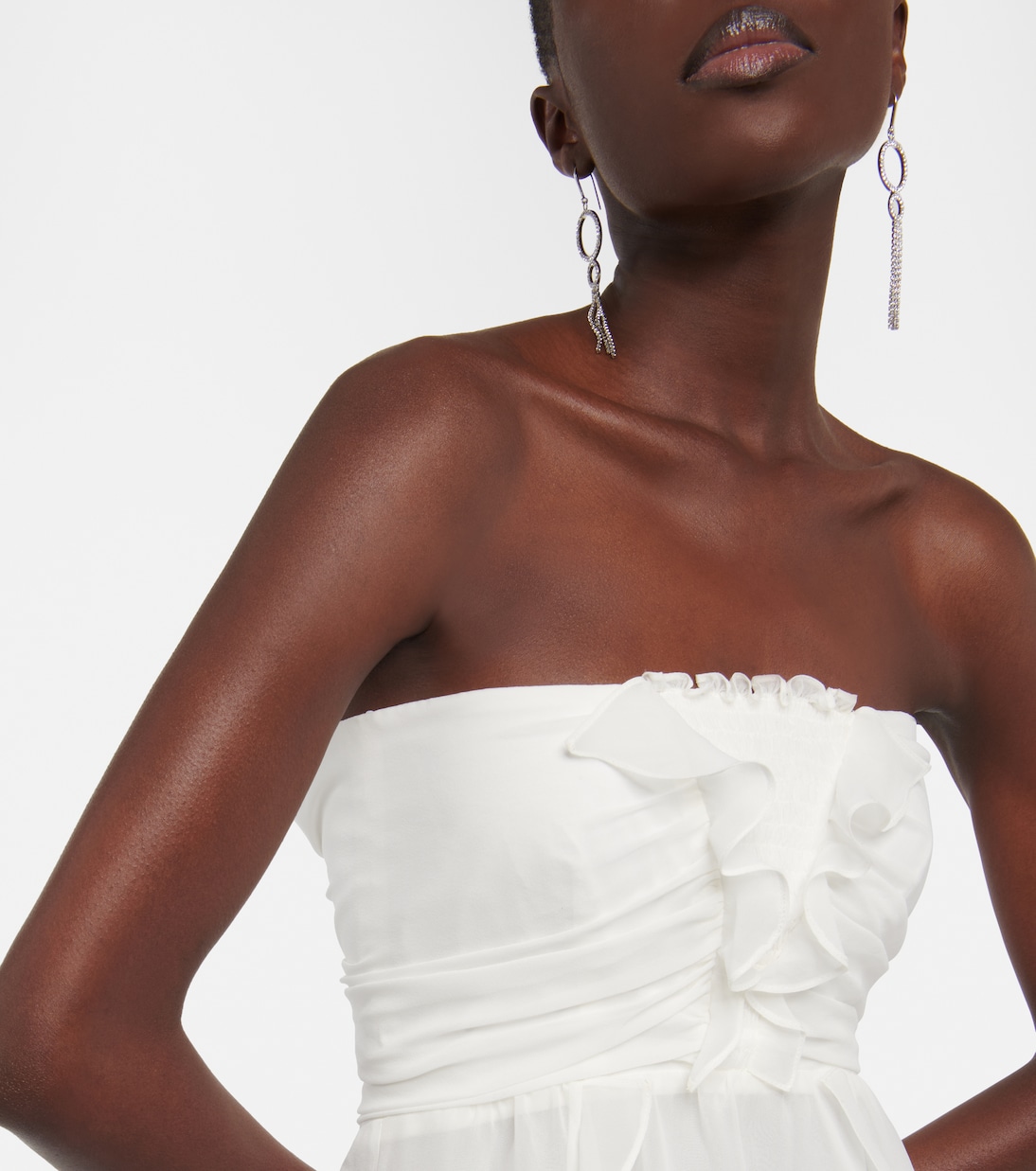 Tiffen silk chiffon minidress | Isabel Marant