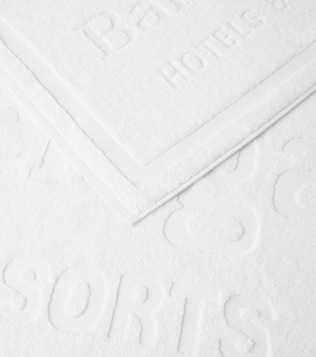 Logo cotton hand towel | Balenciaga