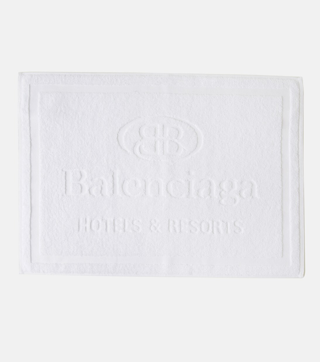 Logo cotton hand towel | Balenciaga