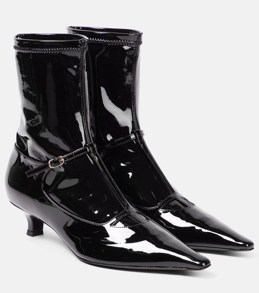 Cyd patent leather ankle boots | The Row