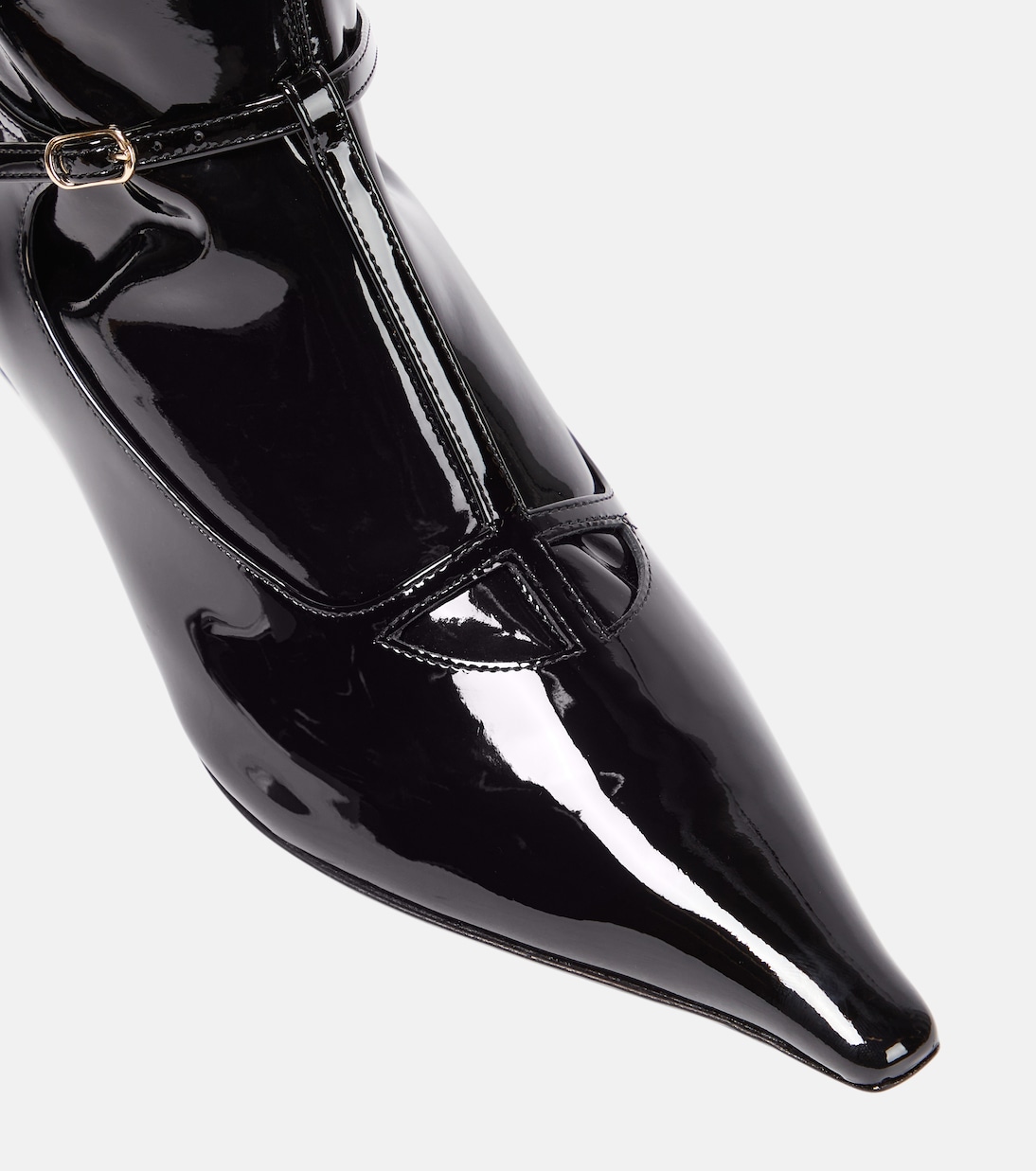 Cyd patent leather ankle boots | The Row