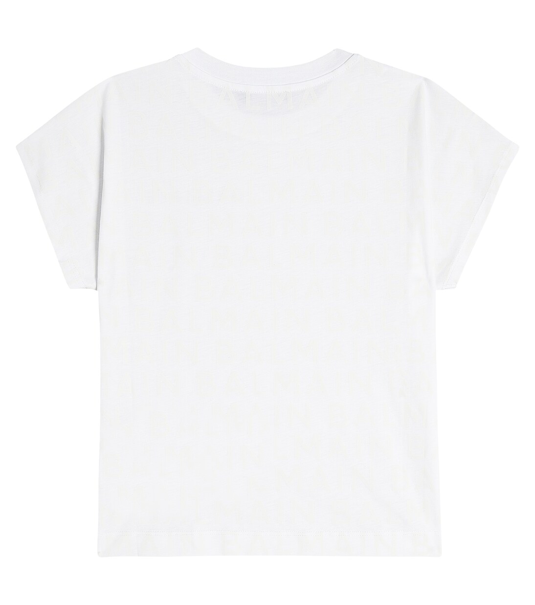 Logo cotton jersey T-shirt | Balmain Kids