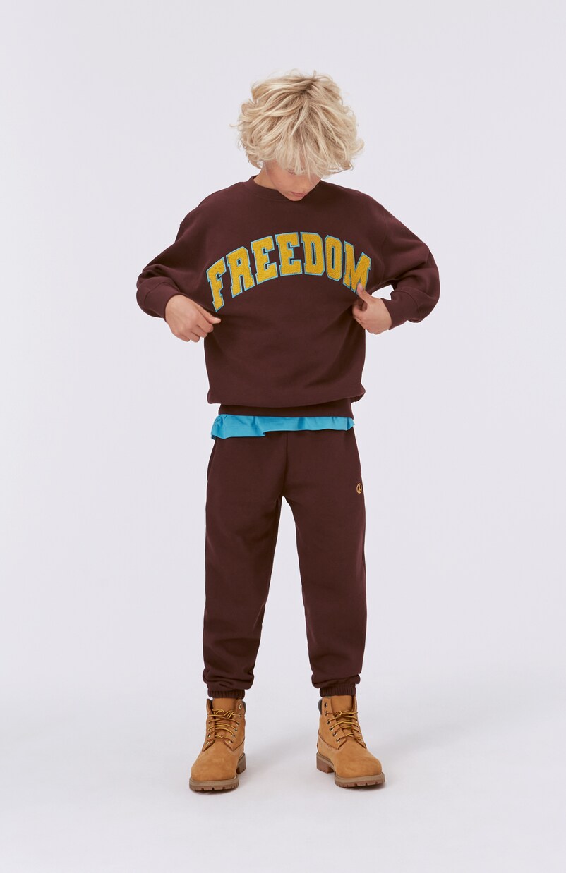 Mar embroidered cotton-blend sweatshirt | Molo