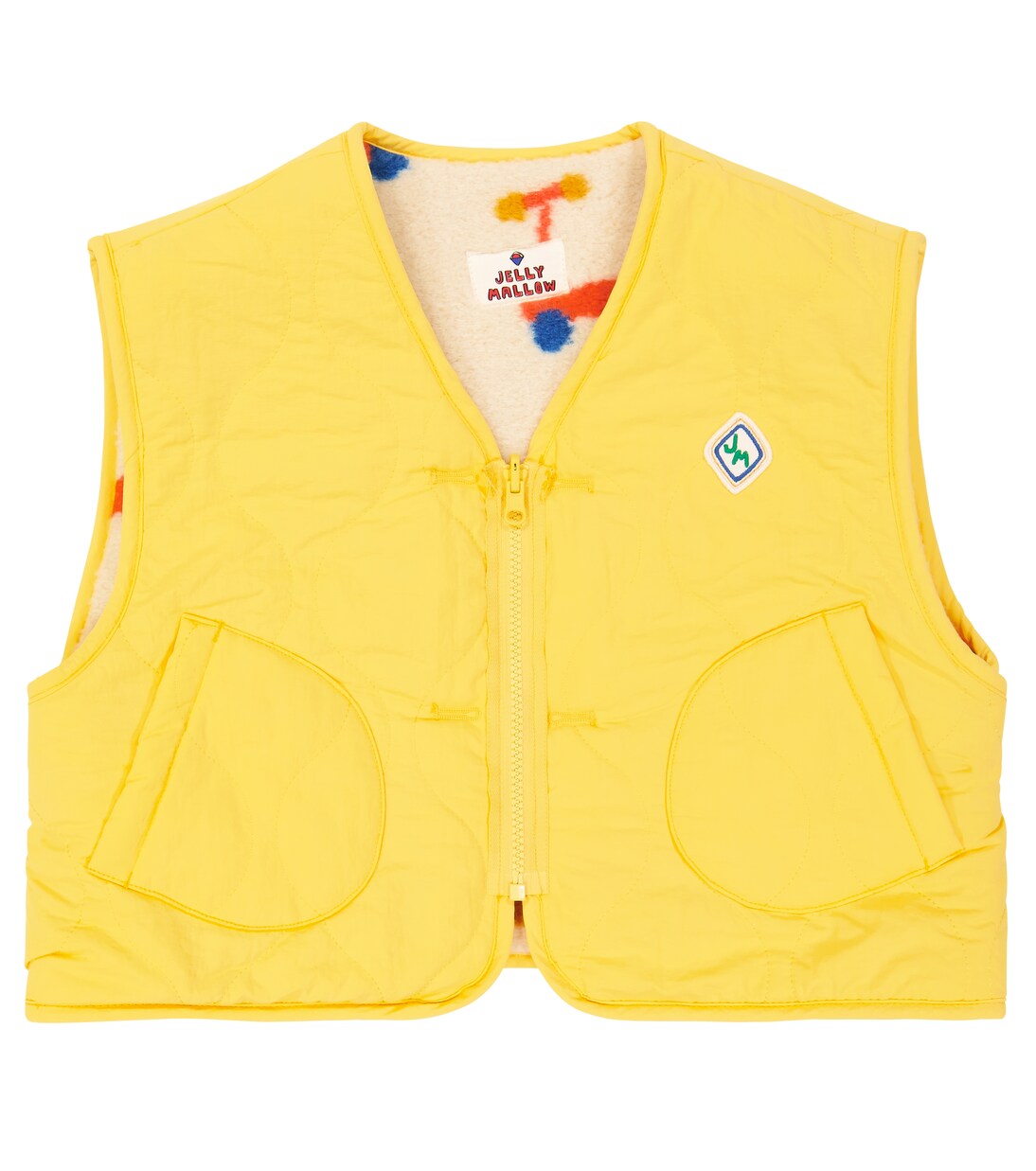 Reversible quilted vest | Jellymallow
