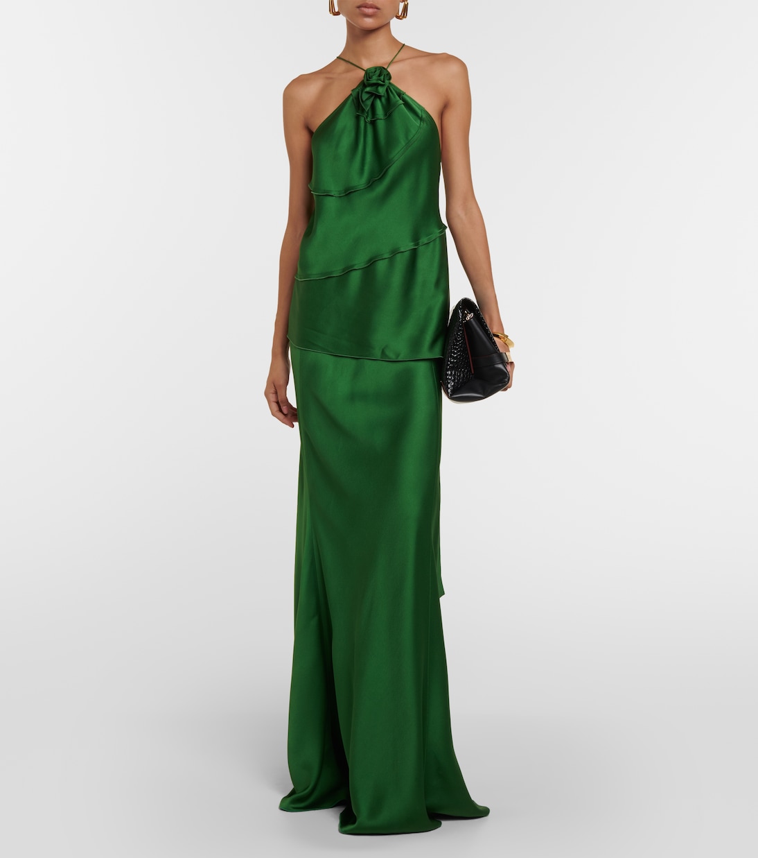 Top aus Satin | Victoria Beckham