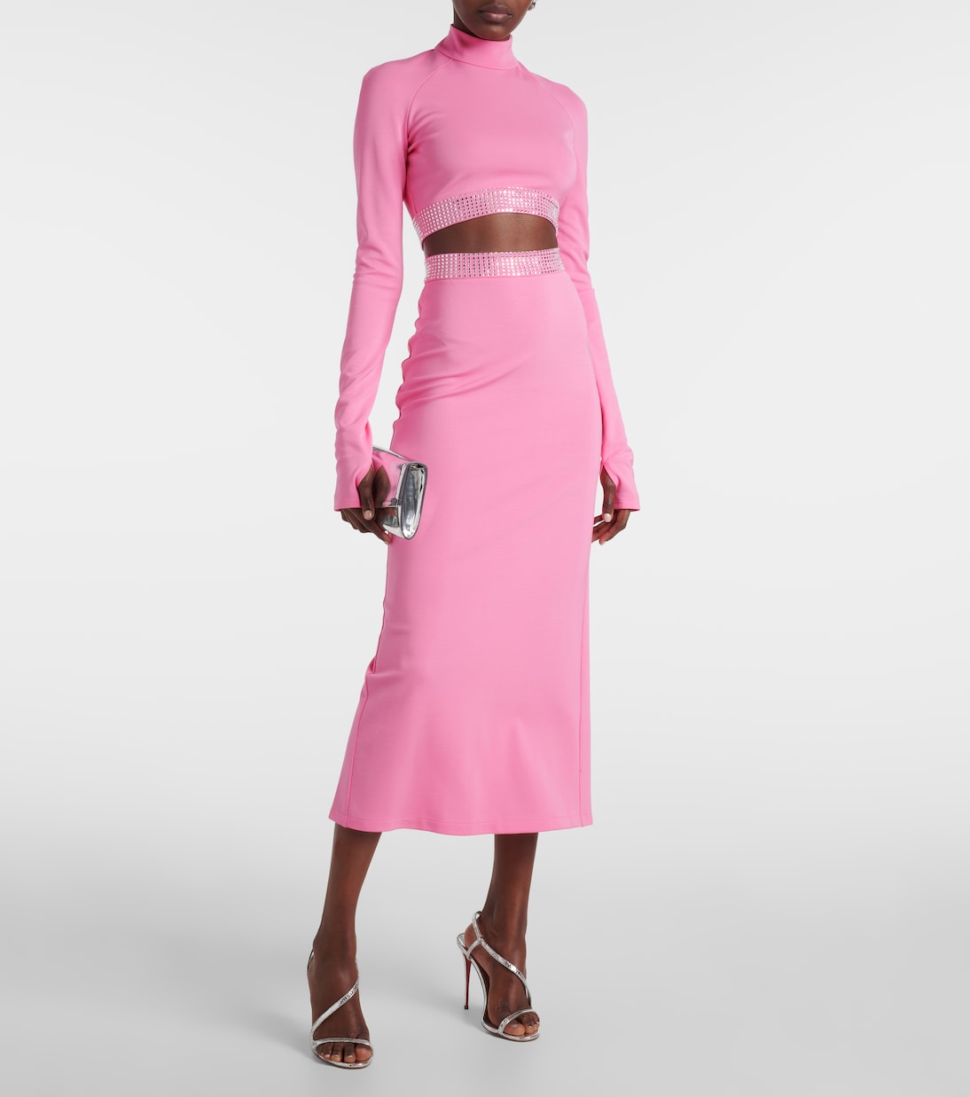 Verziertes Cropped-Top | David Koma