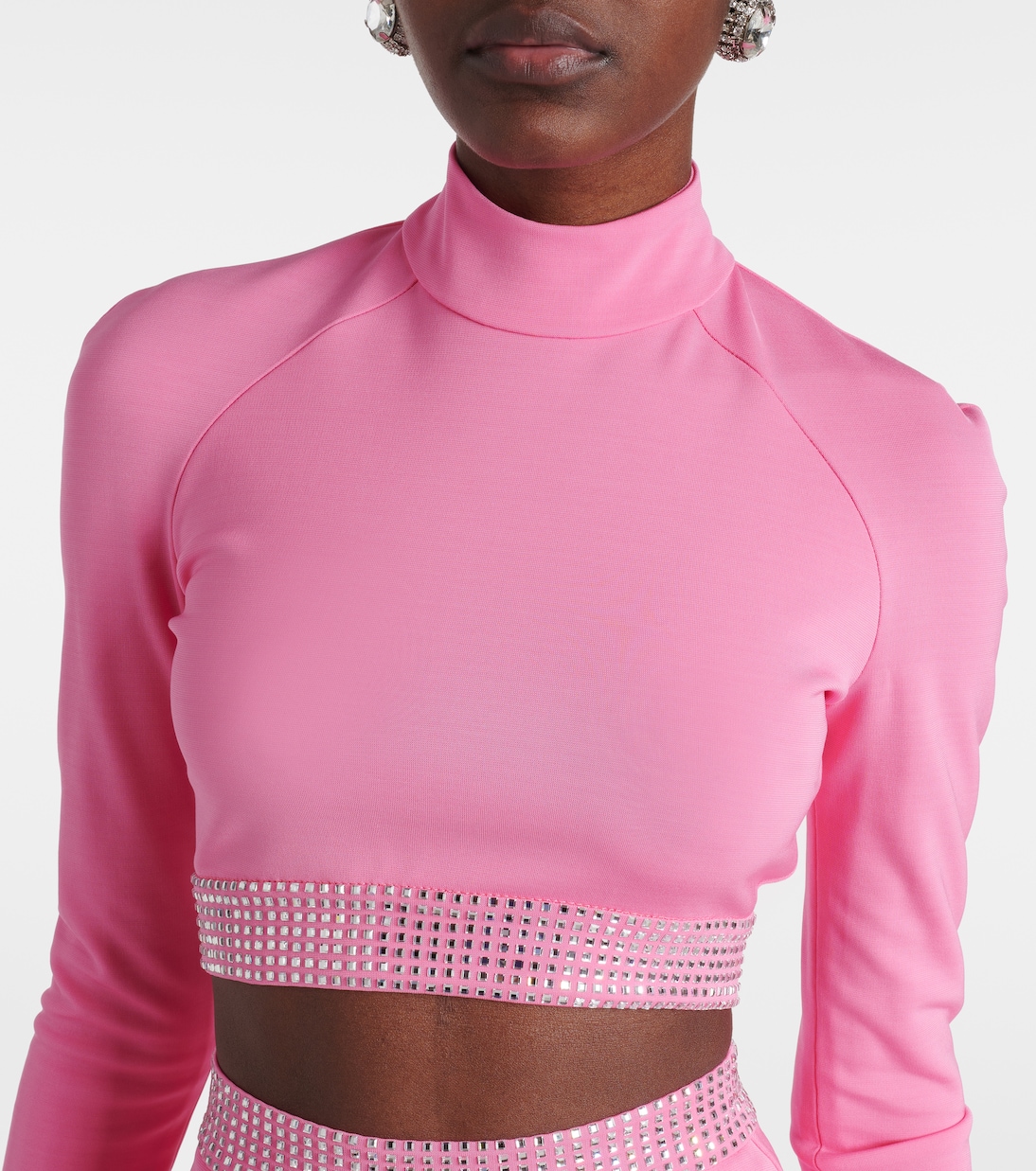 Verziertes Cropped-Top | David Koma