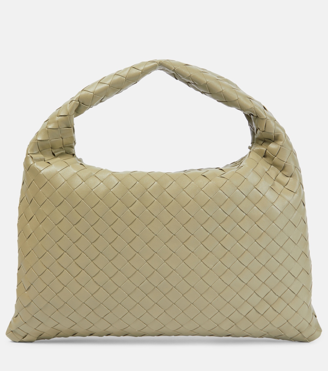 Hop Intrecciato leather shoulder bag | Bottega Veneta