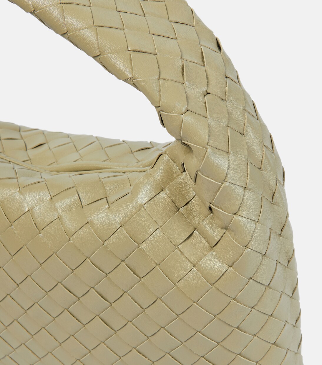 Hop Intrecciato leather shoulder bag | Bottega Veneta