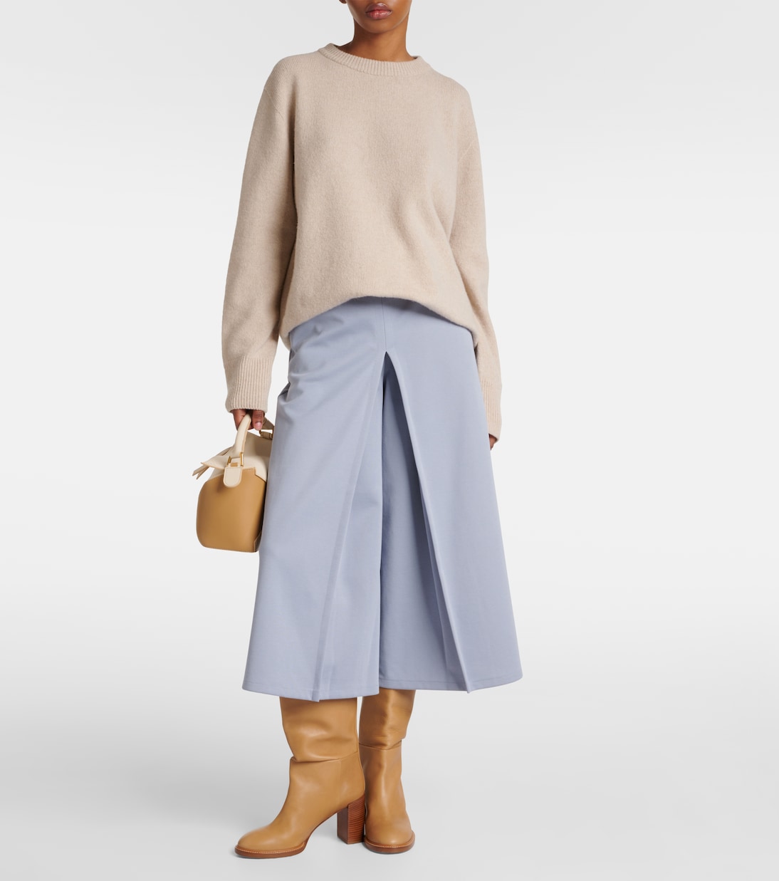 Jupe-culotte Quid en coton mélangé | Max Mara