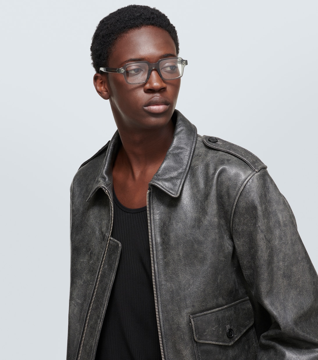 Bold 3 Dots square glasses | Celine Eyewear