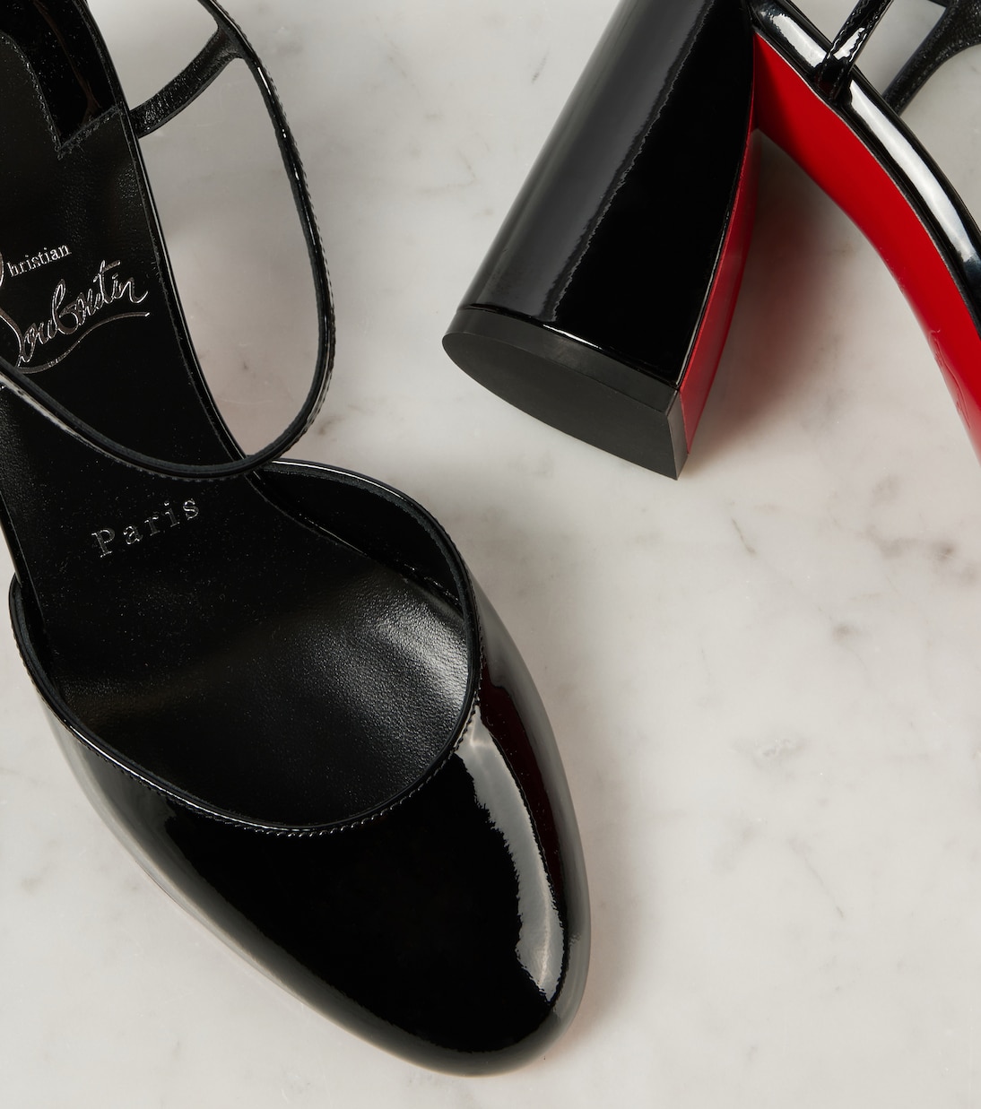 Mary-Jane-Pumps Jane 85 aus Lackleder | Christian Louboutin