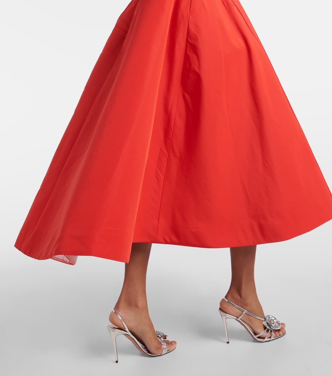 Midikleid aus Seide | Monique Lhuillier