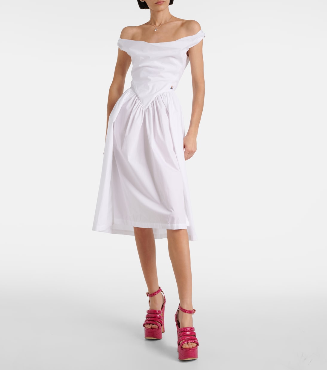 Midikleid Sunday aus Baumwolle | Vivienne Westwood