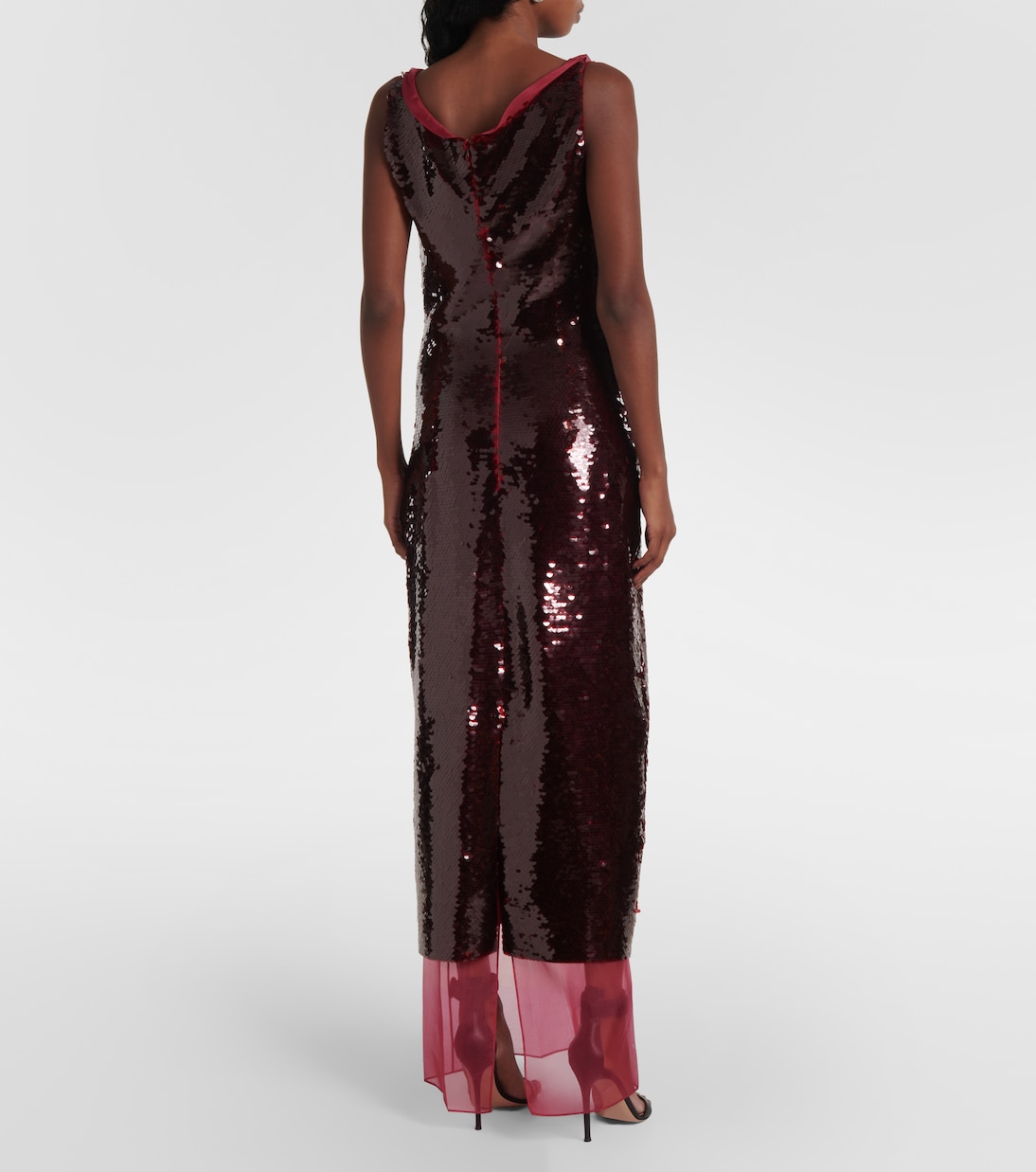 Robe longue Nehemia à sequins | Emilia Wickstead