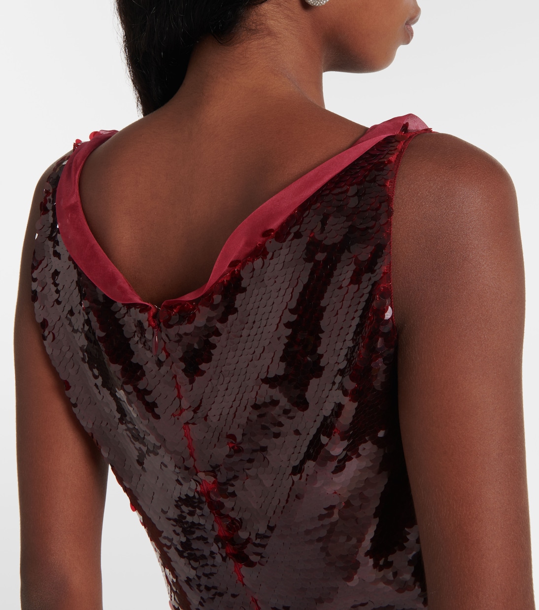 Robe longue Nehemia à sequins | Emilia Wickstead