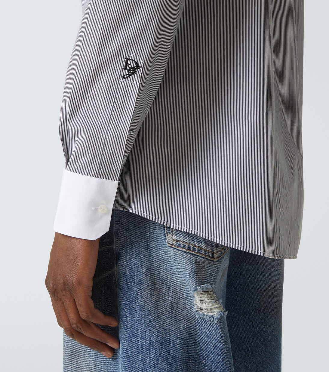 Hemd aus Baumwollpopeline | Dolce&Gabbana