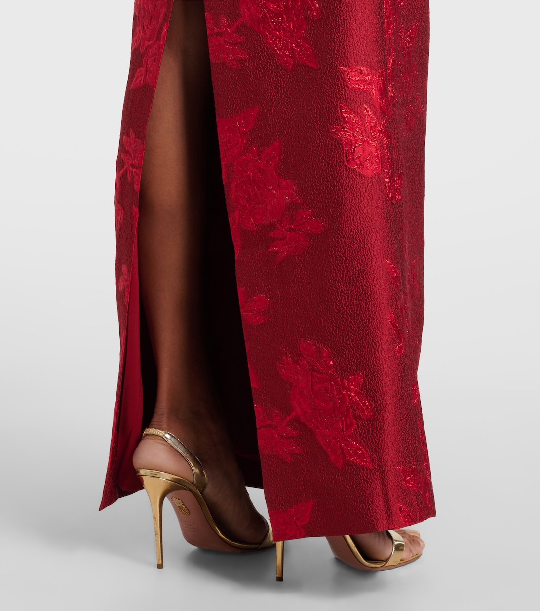 Bustier-Robe Henrietta aus Brokat | Rebecca Vallance