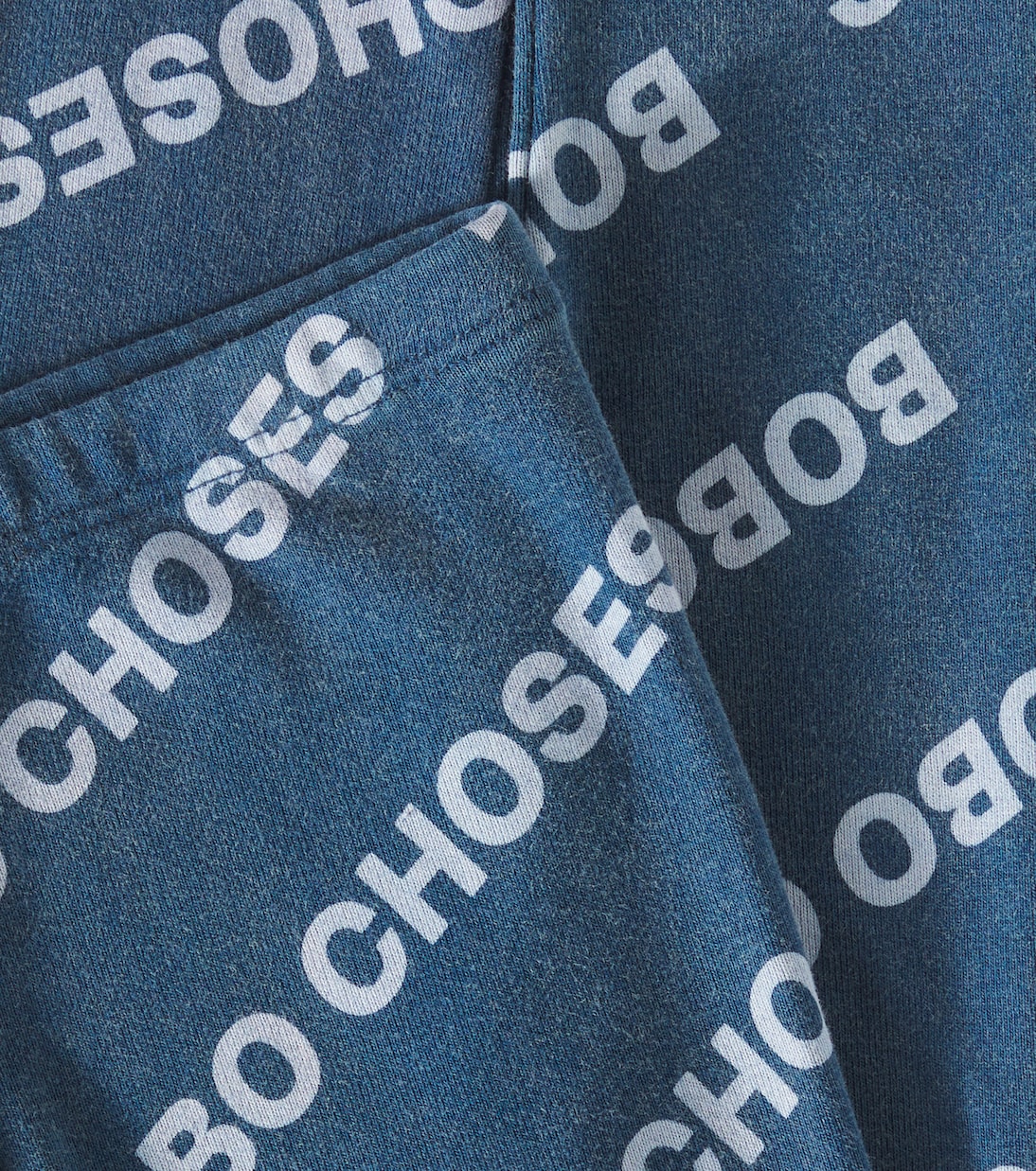 Logo cotton-blend jersey leggings | Bobo Choses