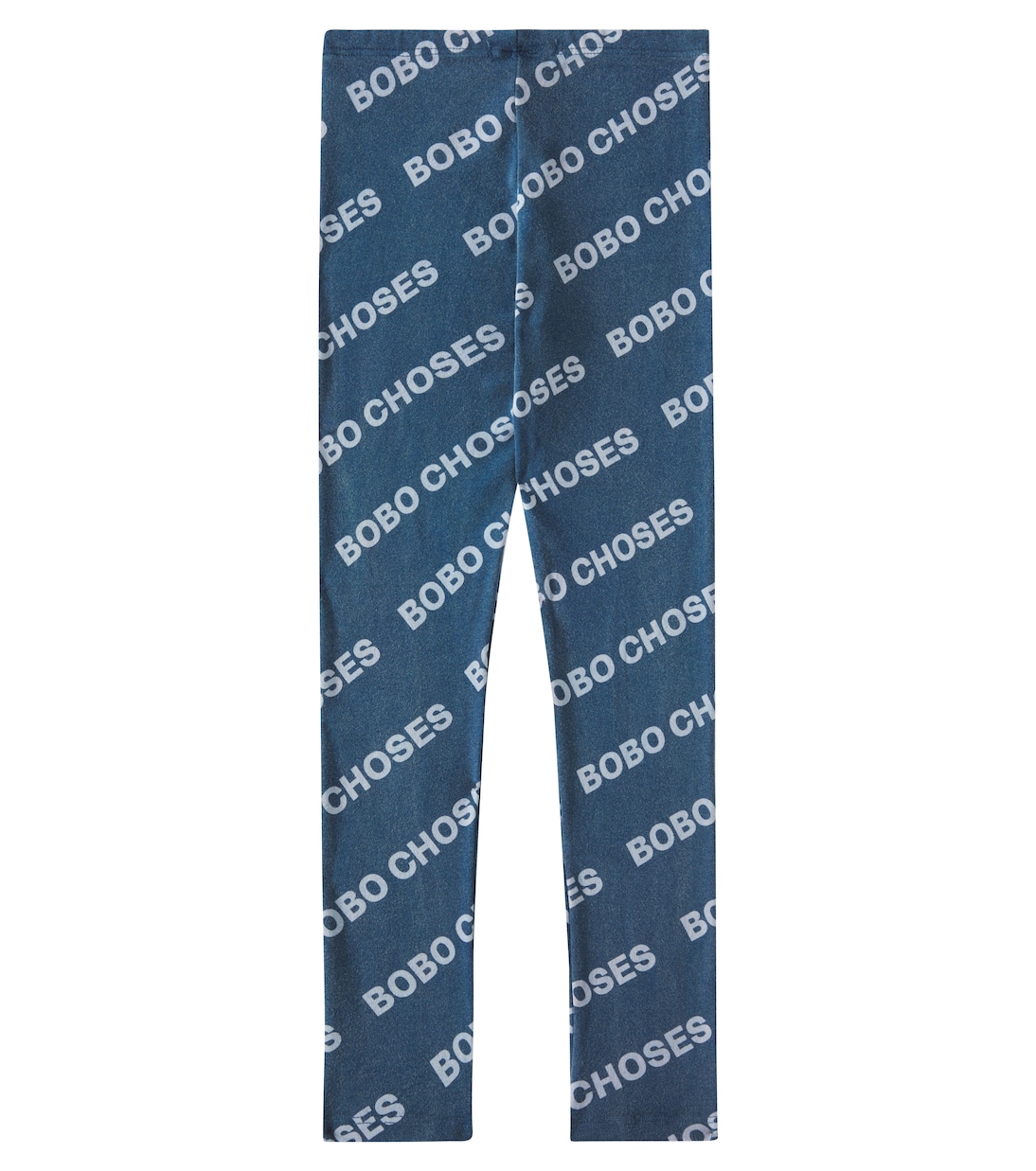 Logo cotton-blend jersey leggings | Bobo Choses