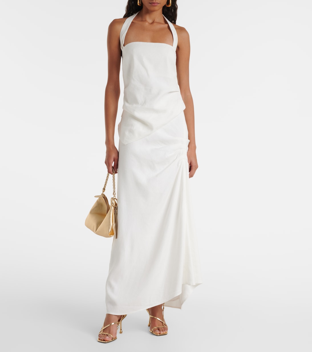 Maxirock Dorian aus einem Leinengemisch | SIR