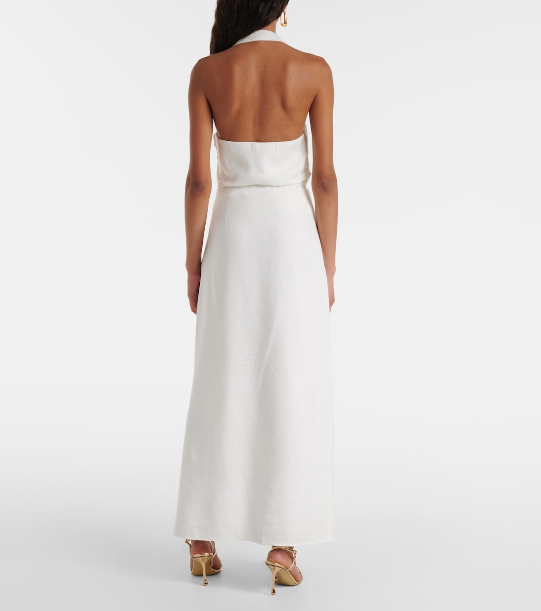 Maxirock Dorian aus einem Leinengemisch | SIR