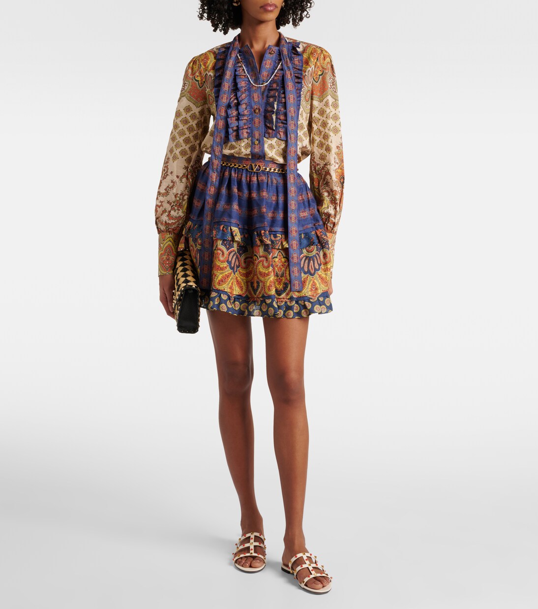 Rockstud leather sandals | Valentino Garavani