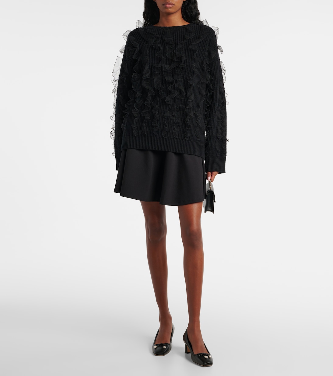 Elme 45 embellished leather pumps | Jimmy Choo