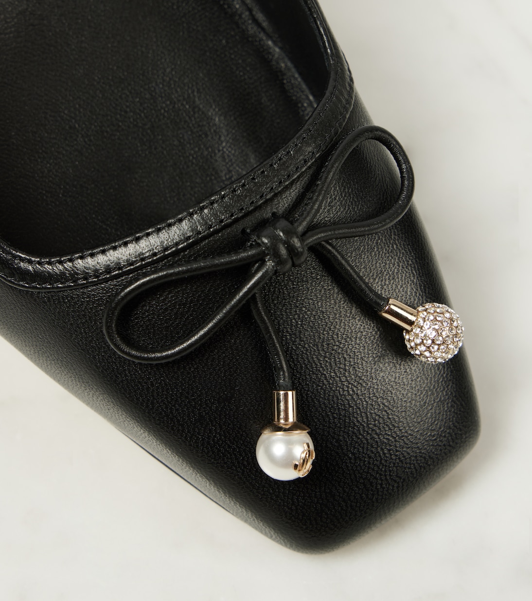 Elme 45 embellished leather pumps | Jimmy Choo