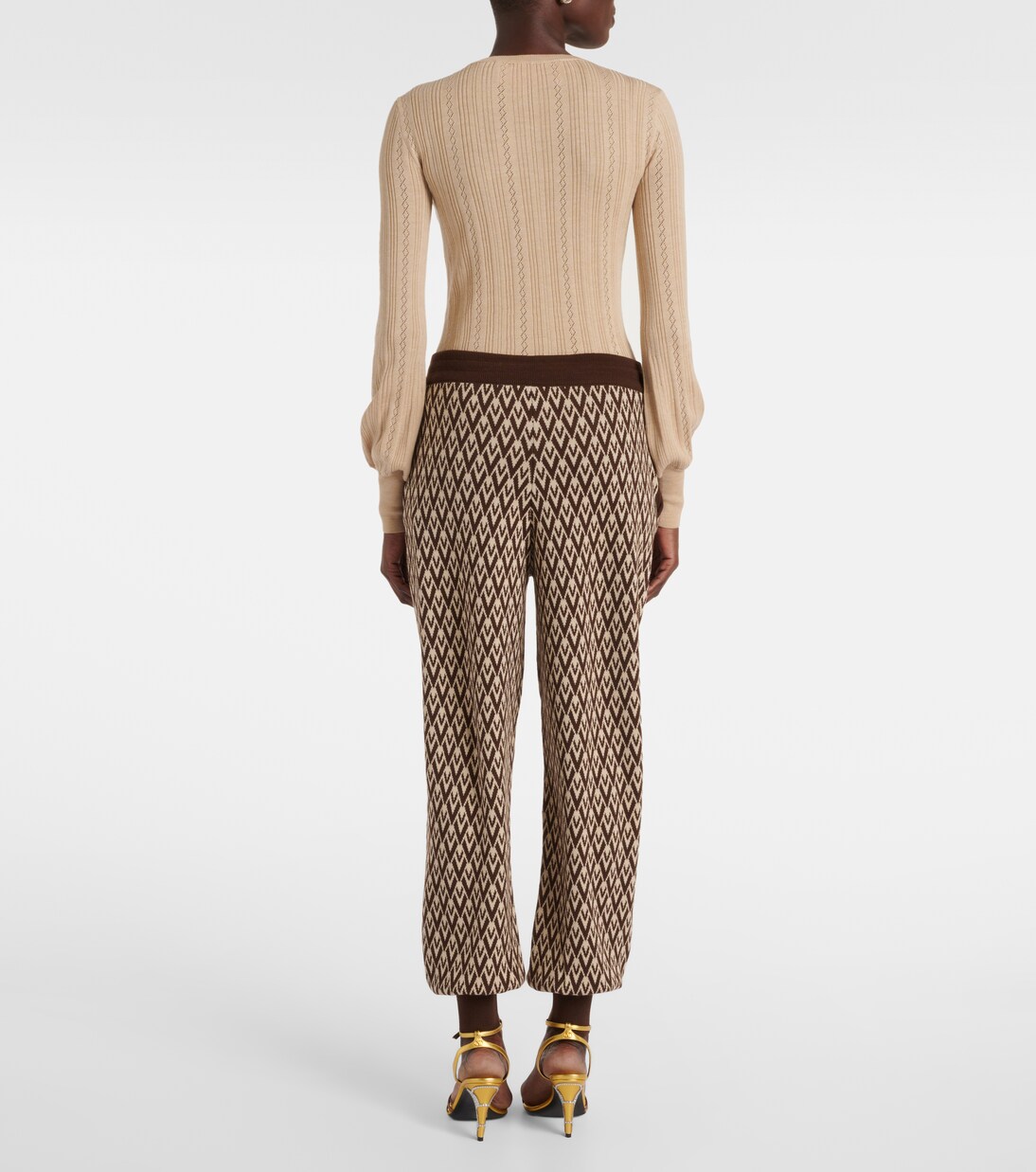 Jogginghose Toute La V aus Schurwolle | Valentino