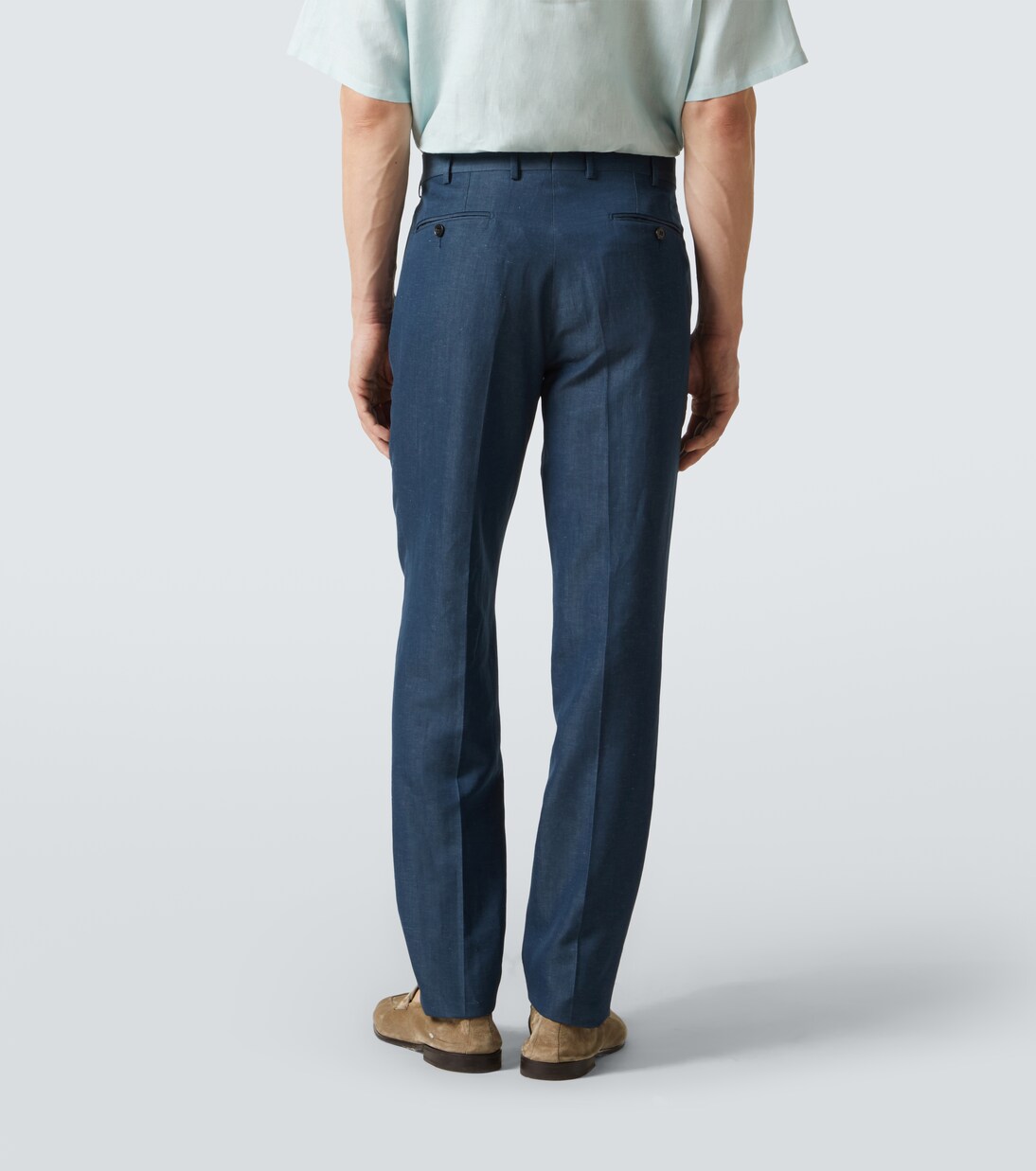 Anzug aus Wolle und Leinen | Zegna