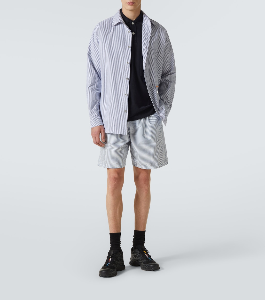 Marina striped Bermuda shorts | Stone Island