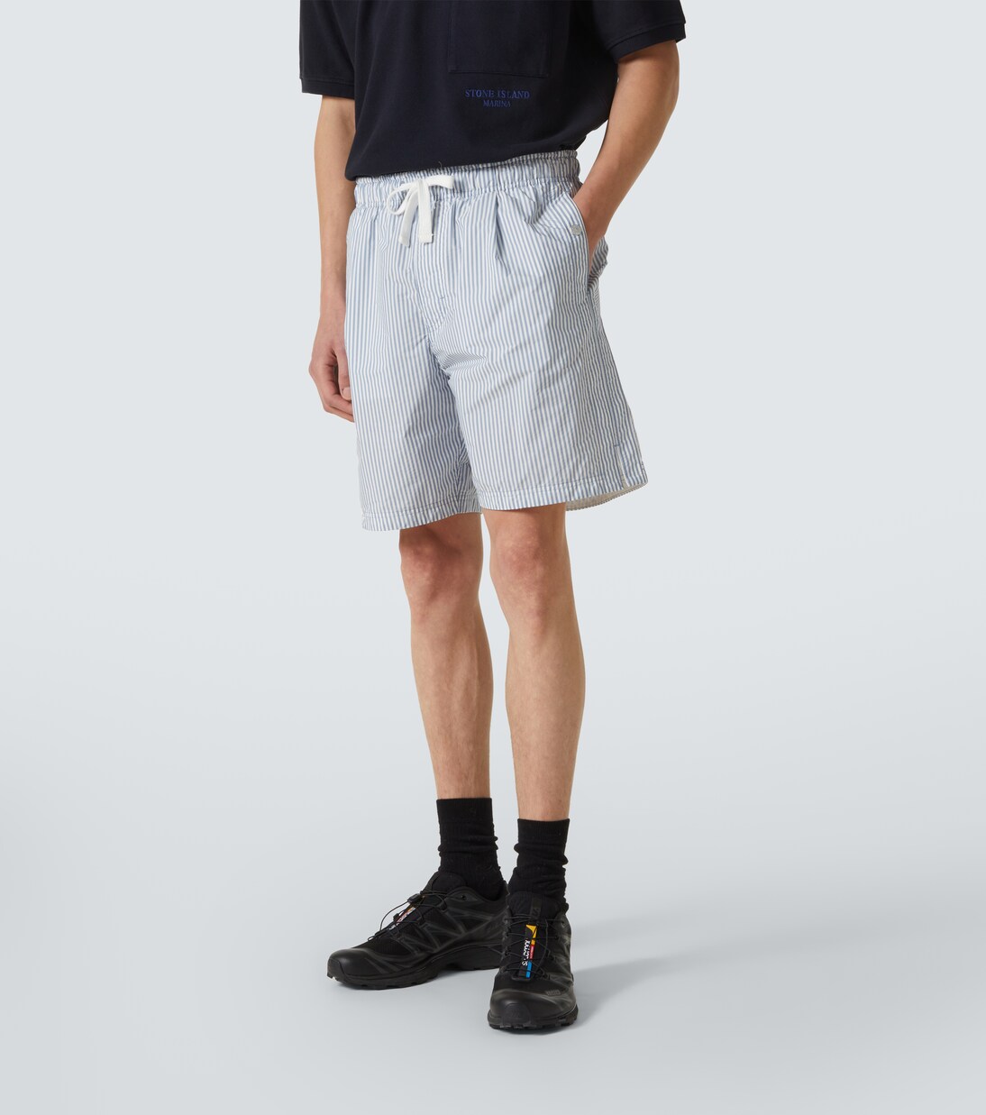 Marina striped Bermuda shorts | Stone Island