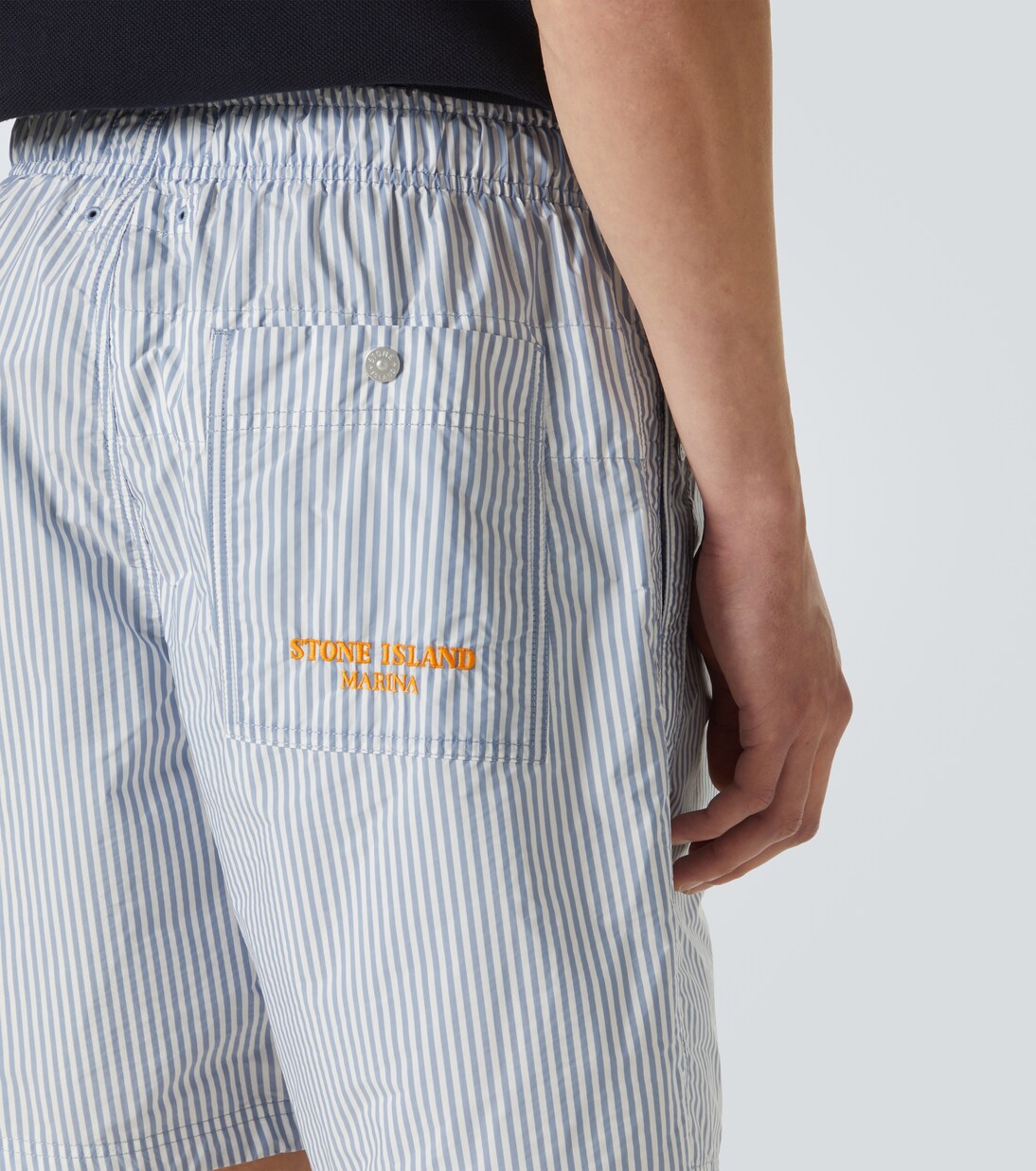 Marina striped Bermuda shorts | Stone Island