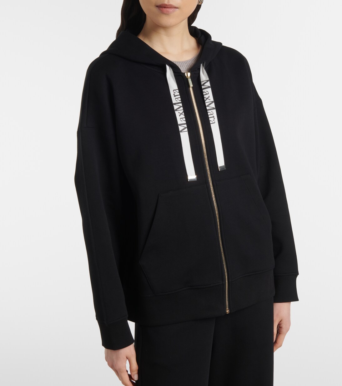 Jour cotton-blend jersey hoodie | 'S Max Mara