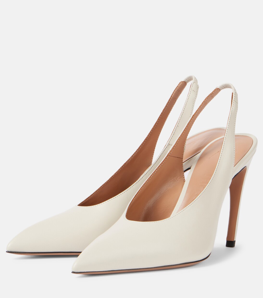 Viper 95 leather slingback pumps | The Attico