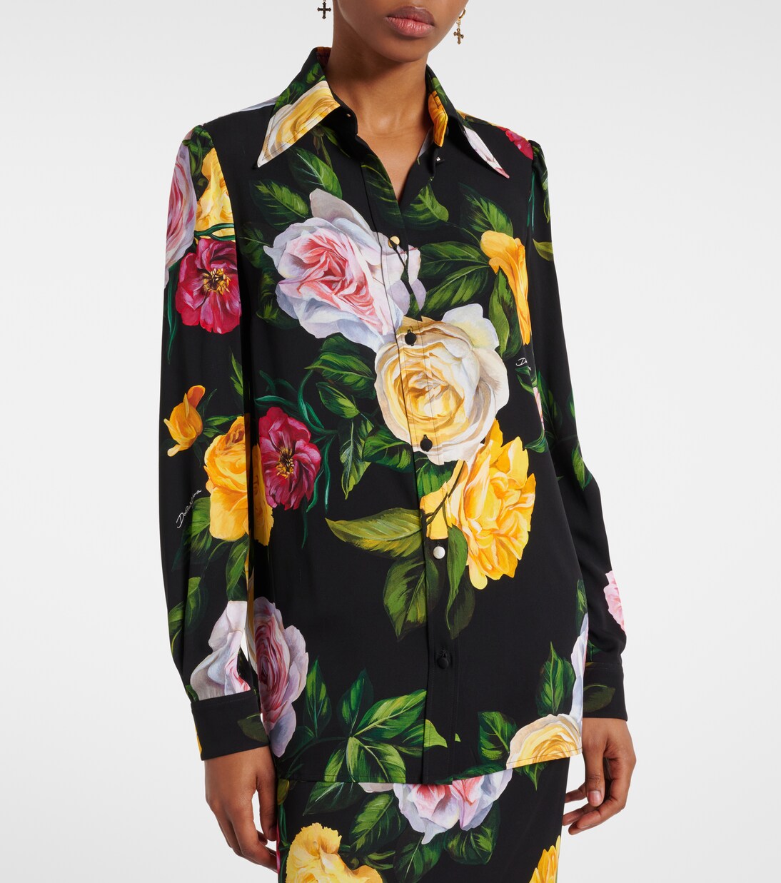 Camicia in charmeuse di misto seta | Dolce&Gabbana