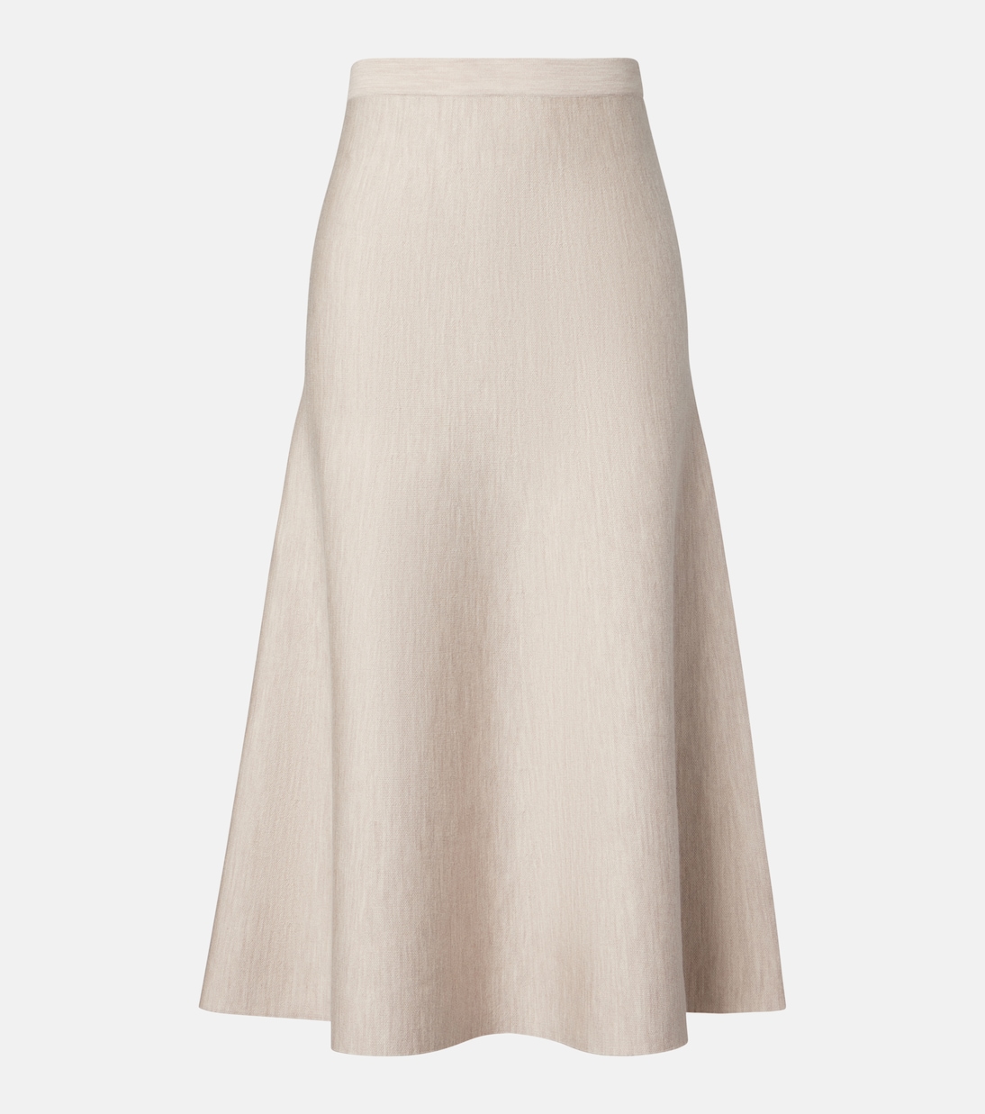 Freddie wool, cashmere, and silk midi skirt | Gabriela Hearst