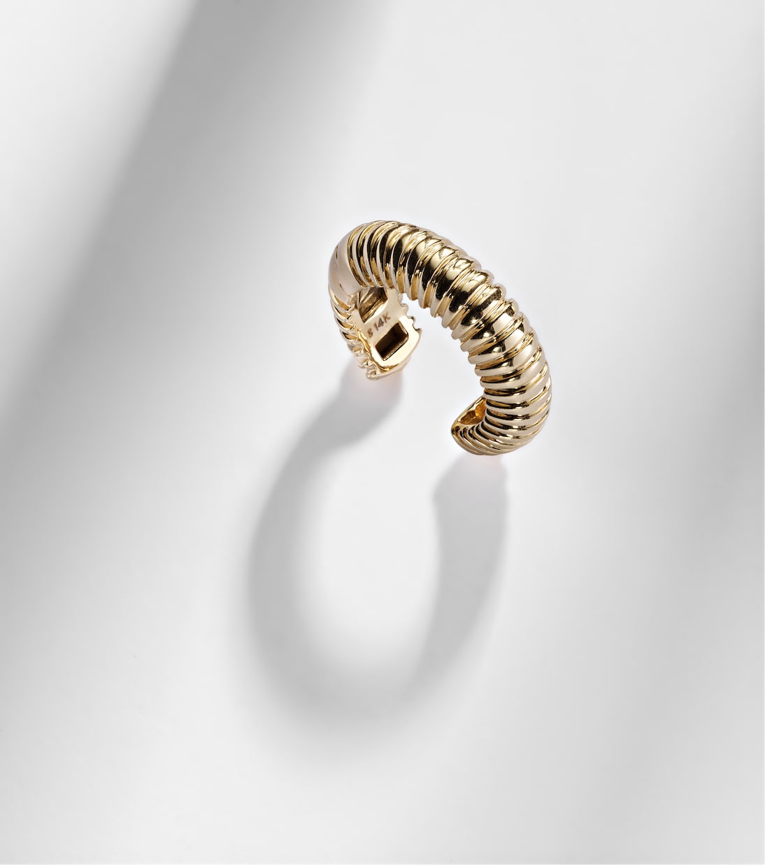 Boucle d'oreille Demi en or 14 ct | Stone and Strand