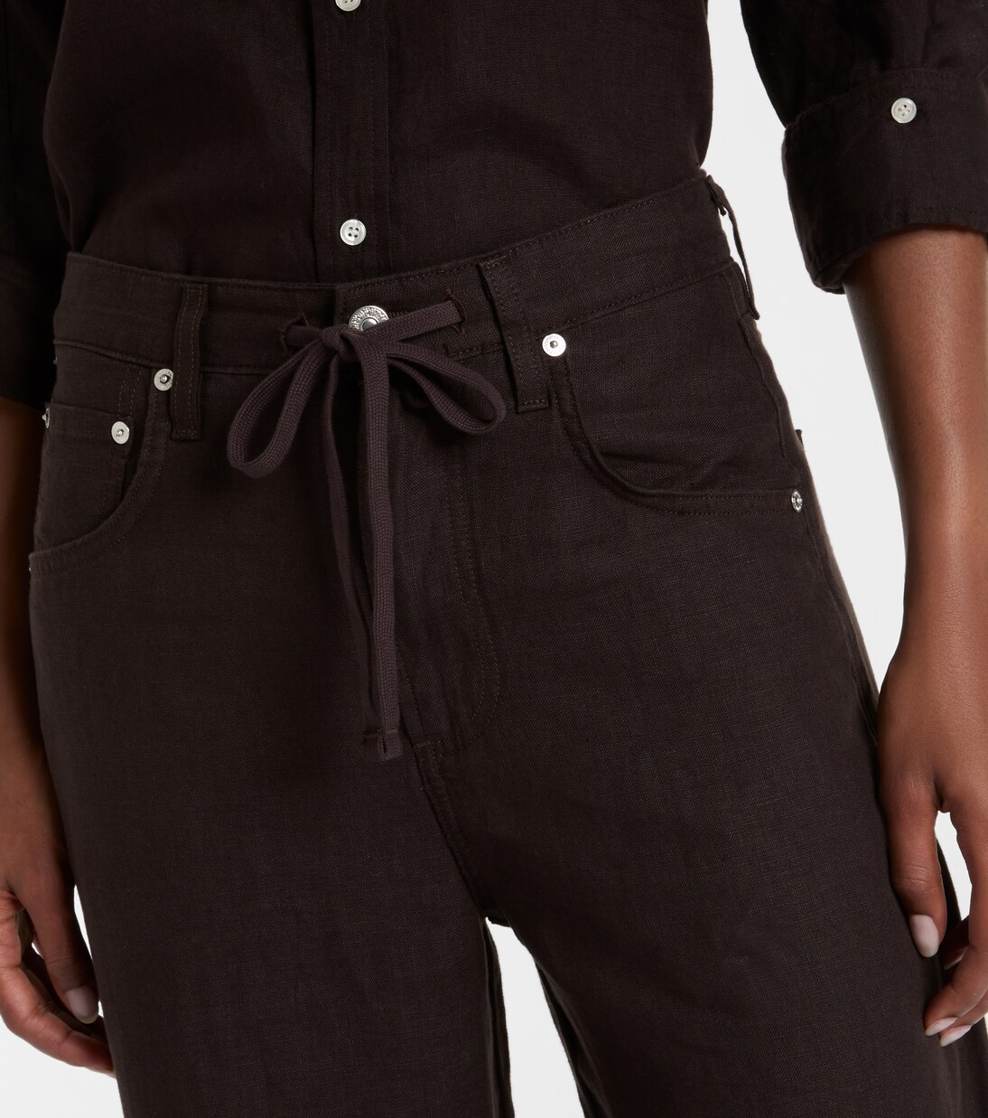 Brynn linen wide-leg pants | Citizens of Humanity