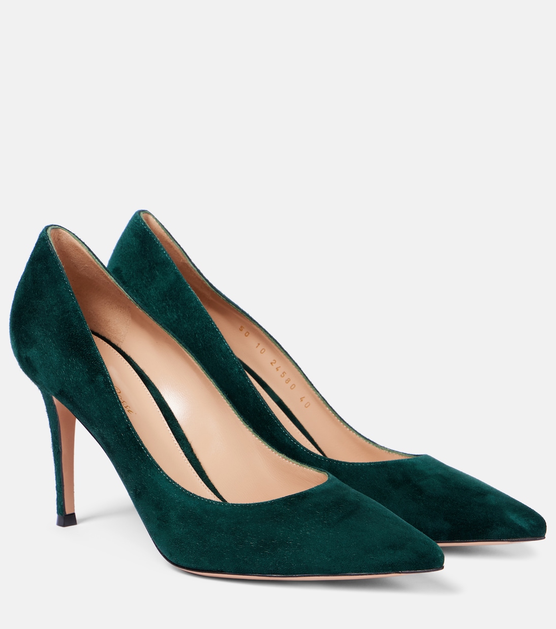 Gianvito 85 suede pumps | Gianvito Rossi