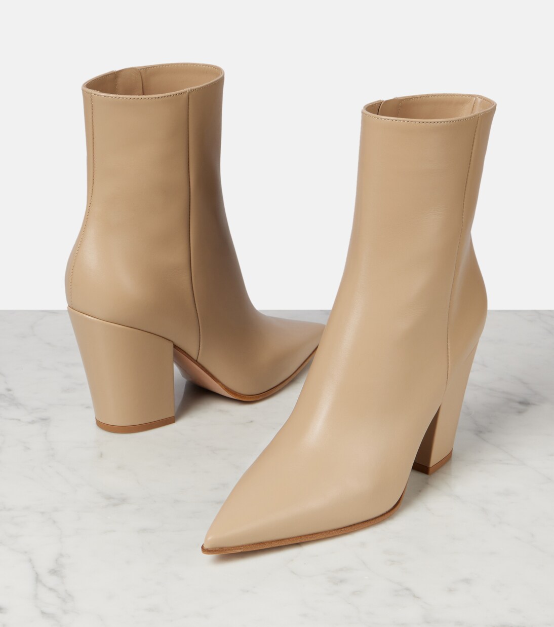 Ankle Boots Keinna 85 aus Leder | Gianvito Rossi