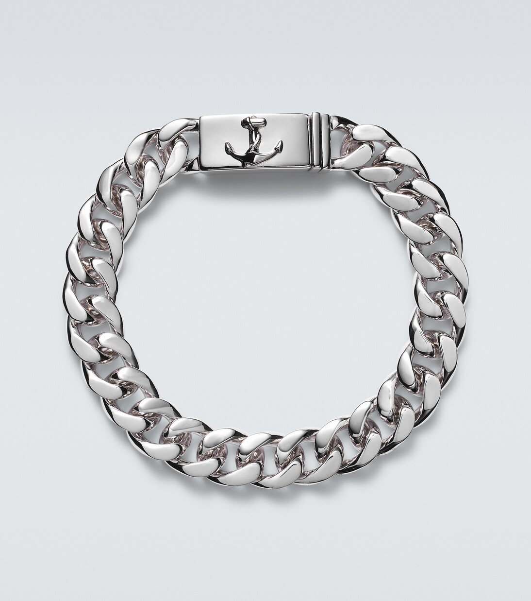 Bracciale Anchor Lock in argento sterling | Mateo