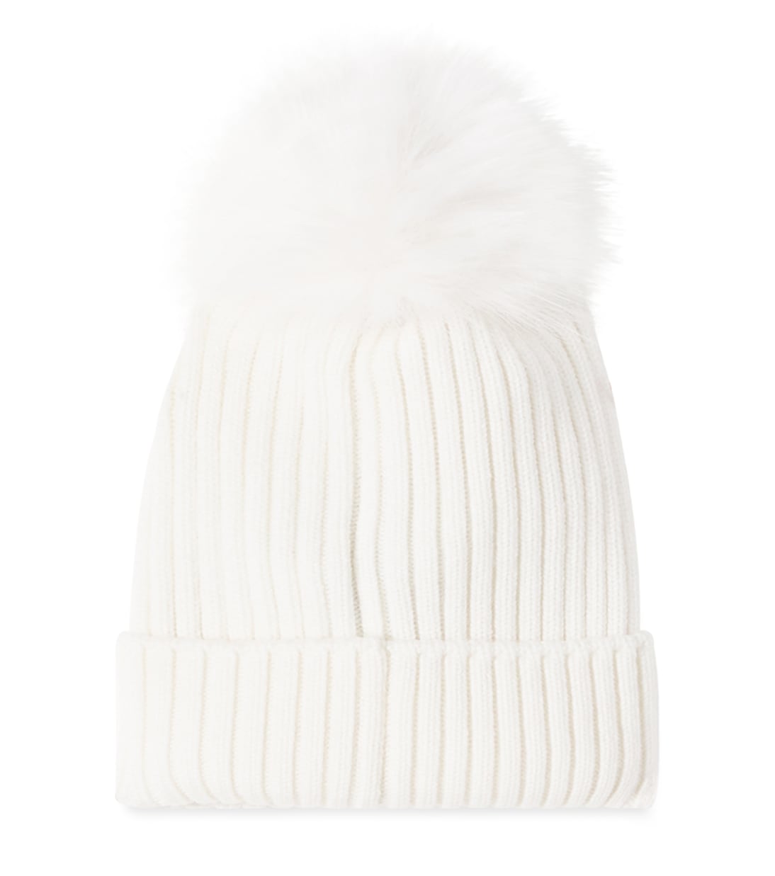 Ribbed-knit virgin wool beanie | Moncler Enfant