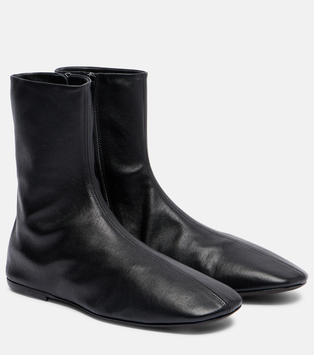 Ankle Boots Globe aus Leder  | Dries Van Noten