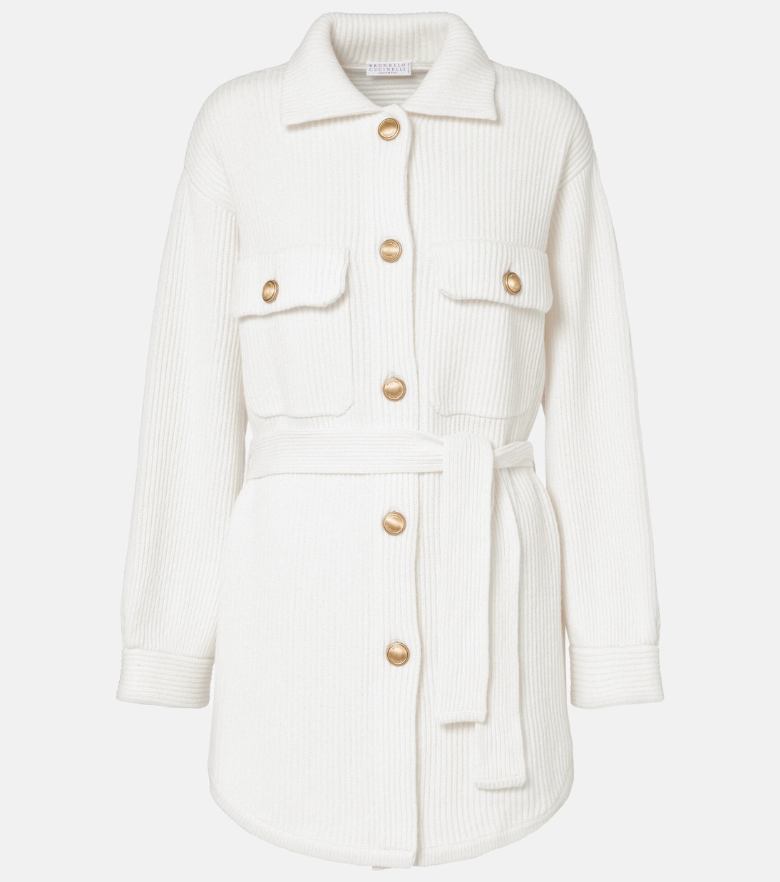 Cardigan en laine, cachemire et soie | Brunello Cucinelli