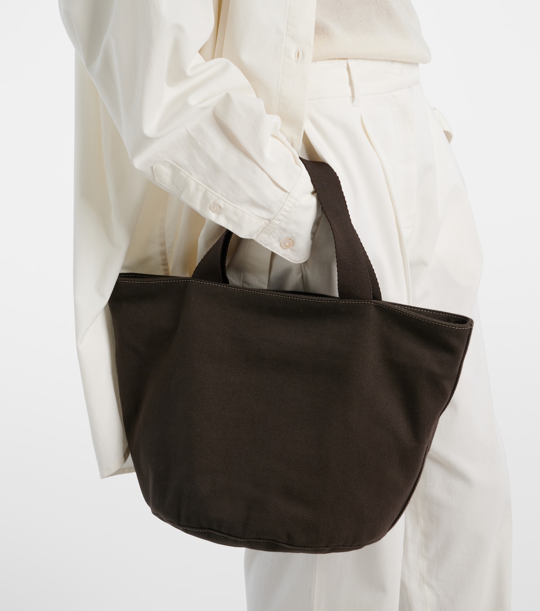 Tote Bag Sisal Medium aus Canvas | The Row