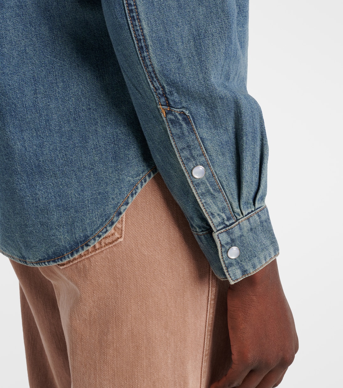 Noah denim shirt | Veronica Beard